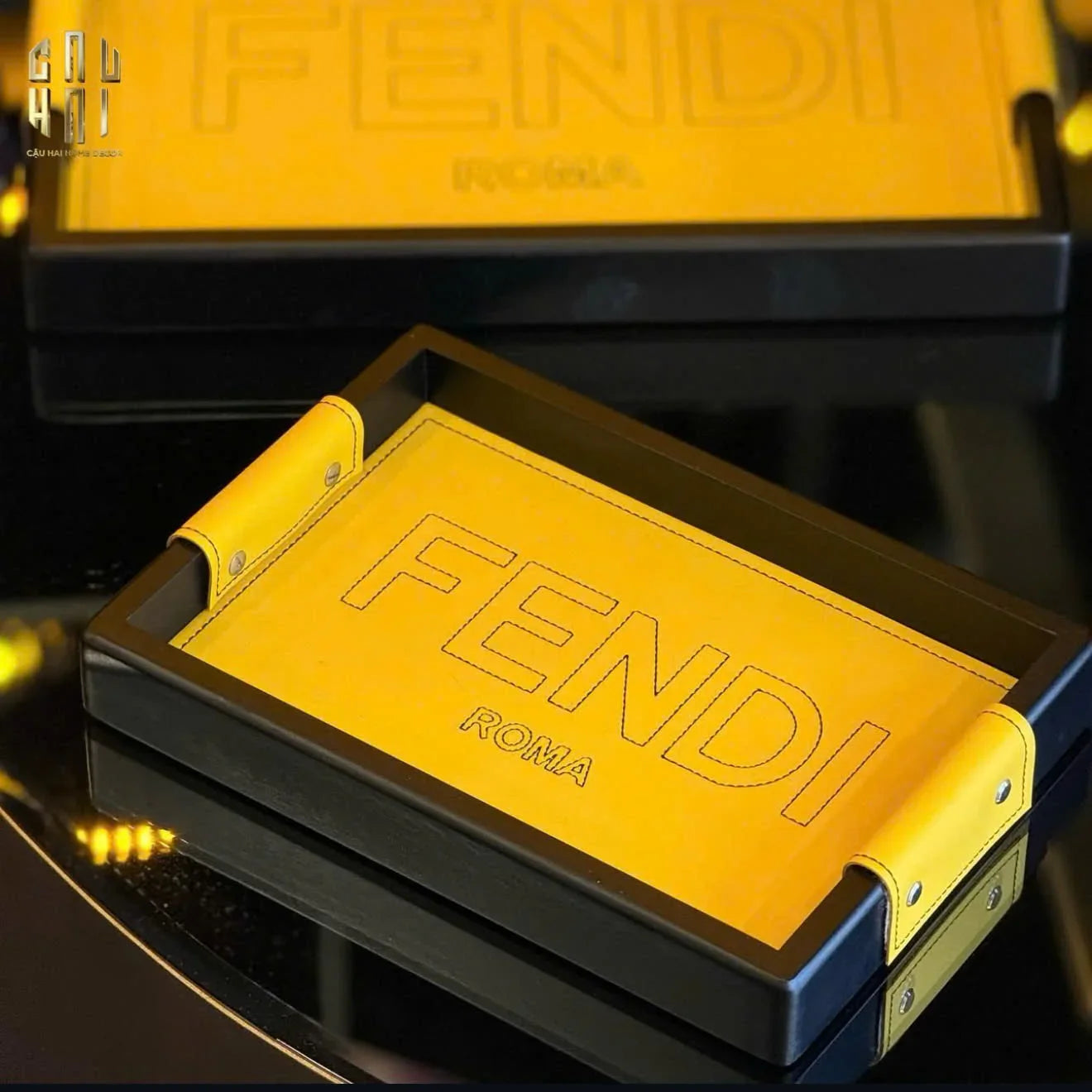 HOME COUTURE - SET 2 KHAY DA CAO CẤP - L'AMOUR BY F.D-CẬU HAI HOME DECOR