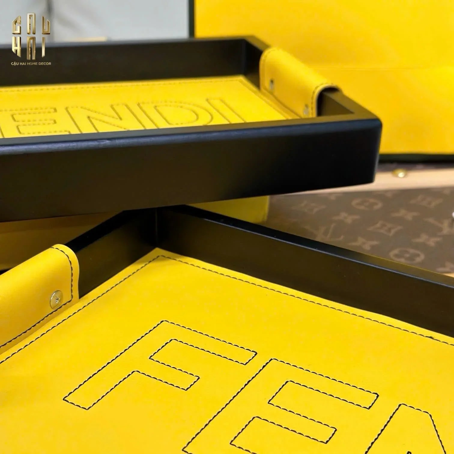 HOME COUTURE - SET 2 KHAY DA CAO CẤP - L'AMOUR BY F.D-CẬU HAI HOME DECOR