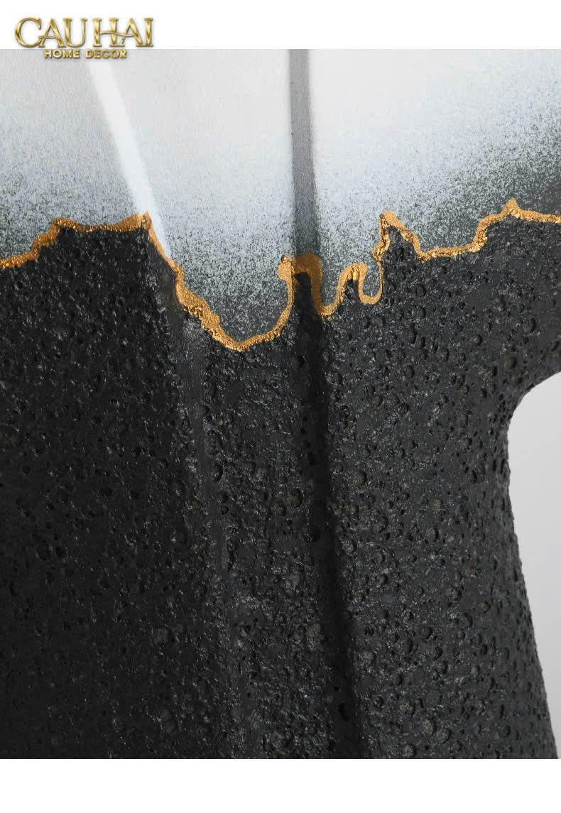 HOME COUTURE - SET 2 TƯỢNG LAVA MANTLE H30/35-CẬU HAI HOME DECOR