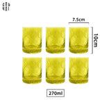 HOME COUTURE - SET 6 LY THUỶ TINH GG JUNGLE - FULL BOX SS25 - CẬU HAI HOME DECOR