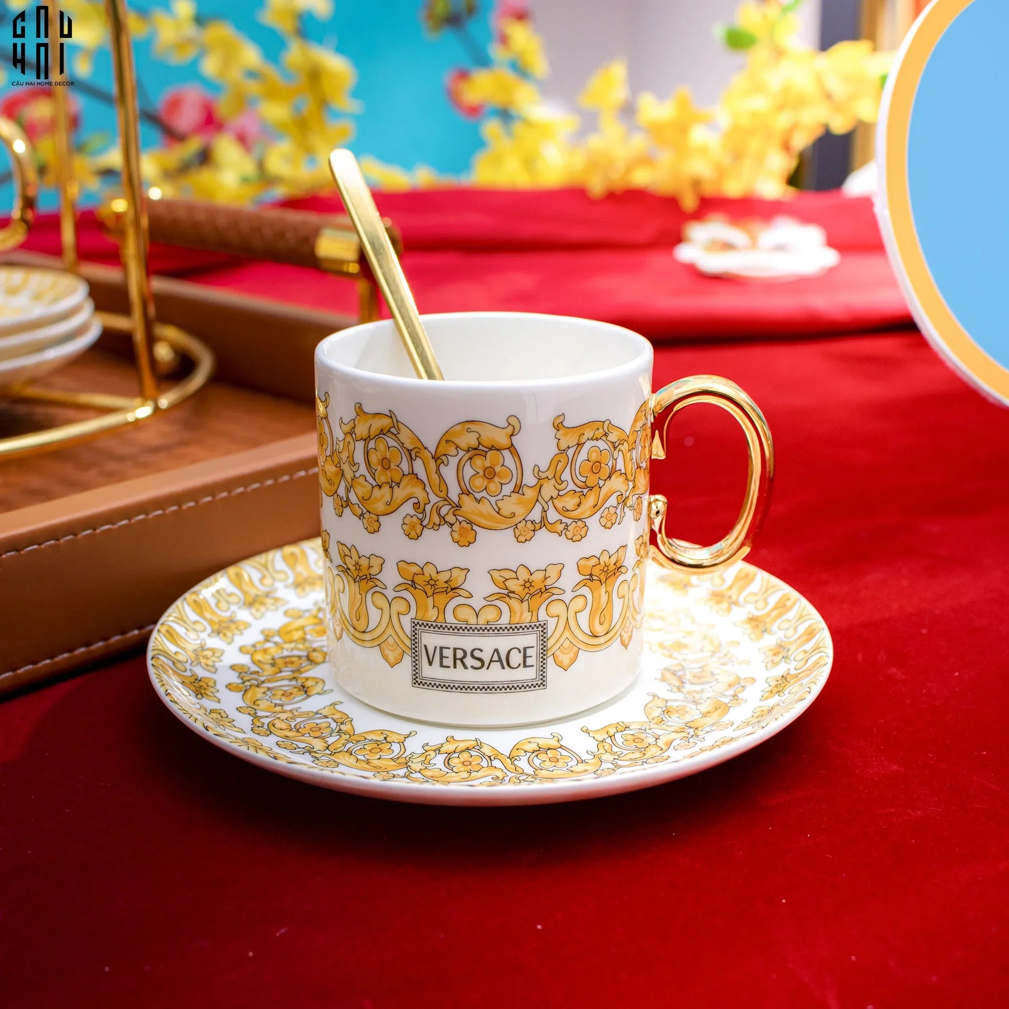 HOME COUTURE - SET BÌNH TRÀ MEDUSA RHAPSODY 21PCS SS25 - CẬU HAI HOME DECOR