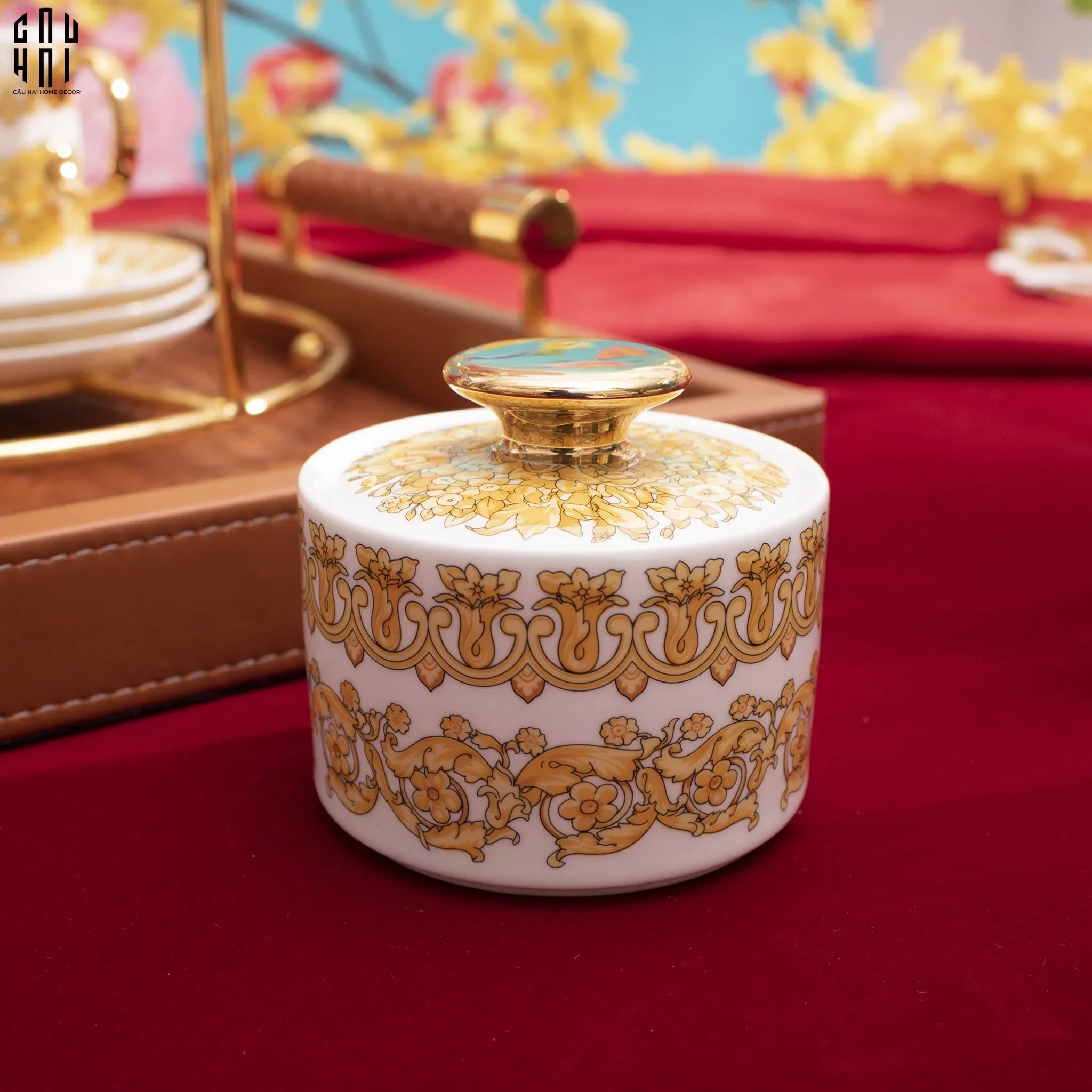 HOME COUTURE - SET BÌNH TRÀ MEDUSA RHAPSODY 21PCS SS25 - CẬU HAI HOME DECOR