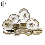 HOME COUTURE - SET CHÉN DĨA LEGACY PREMIUM 56PCS SS25 - CẬU HAI HOME DECOR