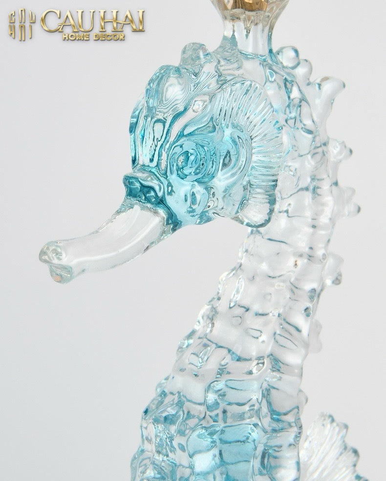 HOME COUTURE - SET ĐẾ NẾN SEAHORSE DUO - CẬU HAI HOME DECOR