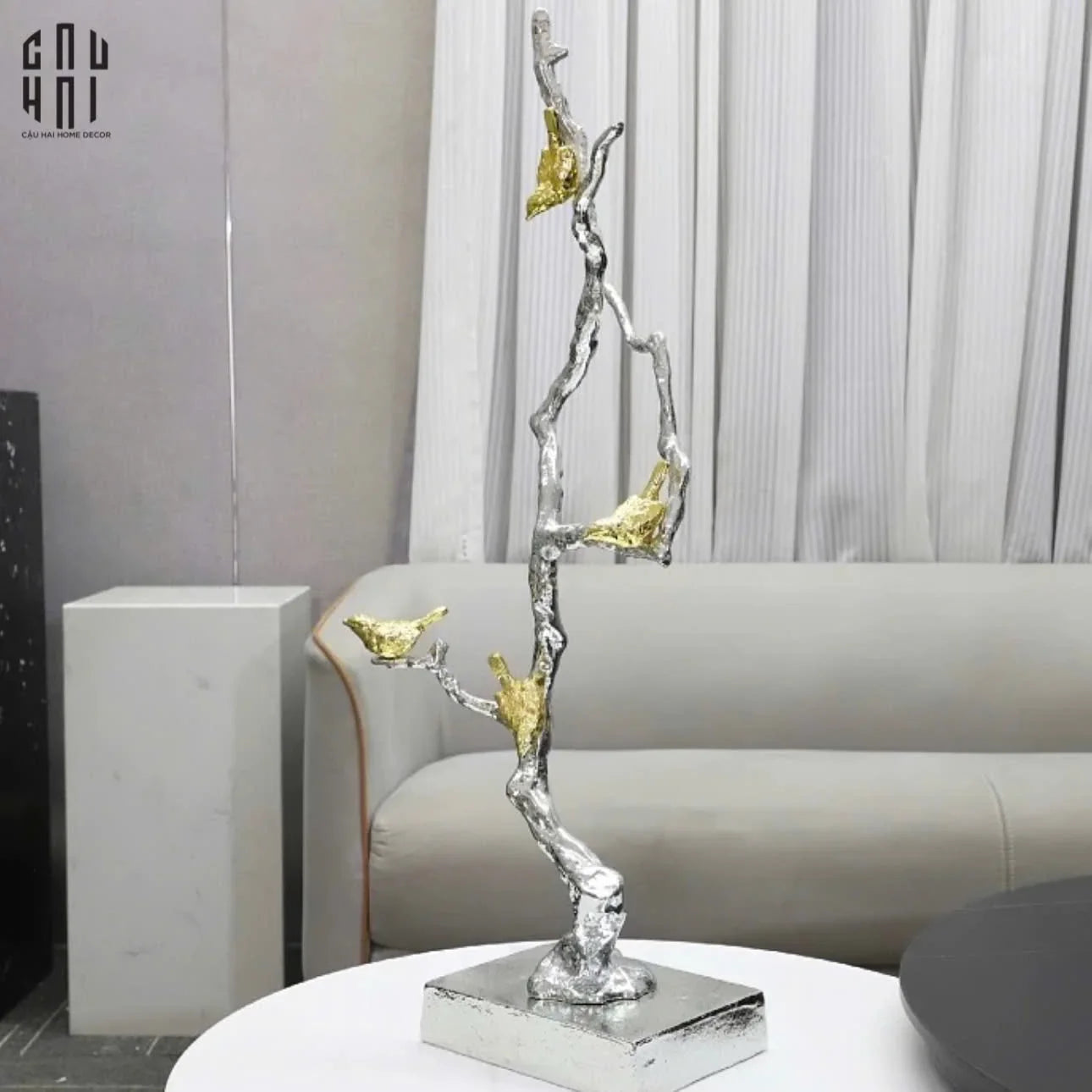 HOME COUTURE - TƯỢNG CÂY PLATINUM IMPÉRIALE JARDIN - CẬU HAI HOME DECOR