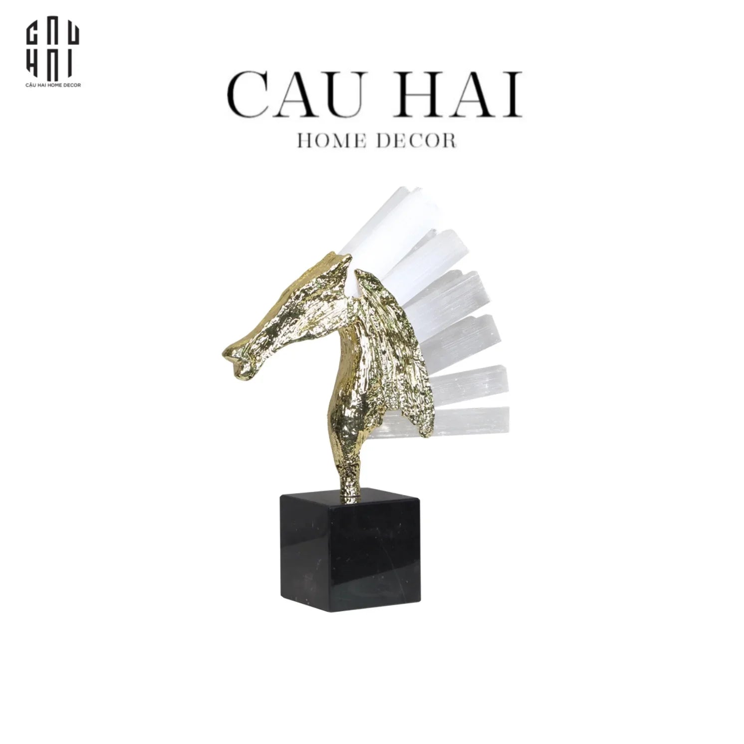 HOME COUTURE - TƯỢNG CHIẾN MÃ HOÀNG GIA ELITE QUARTZ PALADIN-CẬU HAI HOME DECOR