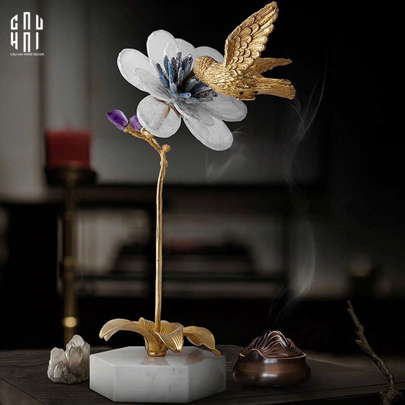 HOME COUTURE - TƯỢNG CHIM HOÀNG YẾN EMBRACE CANARI SS25-CẬU HAI HOME DECOR