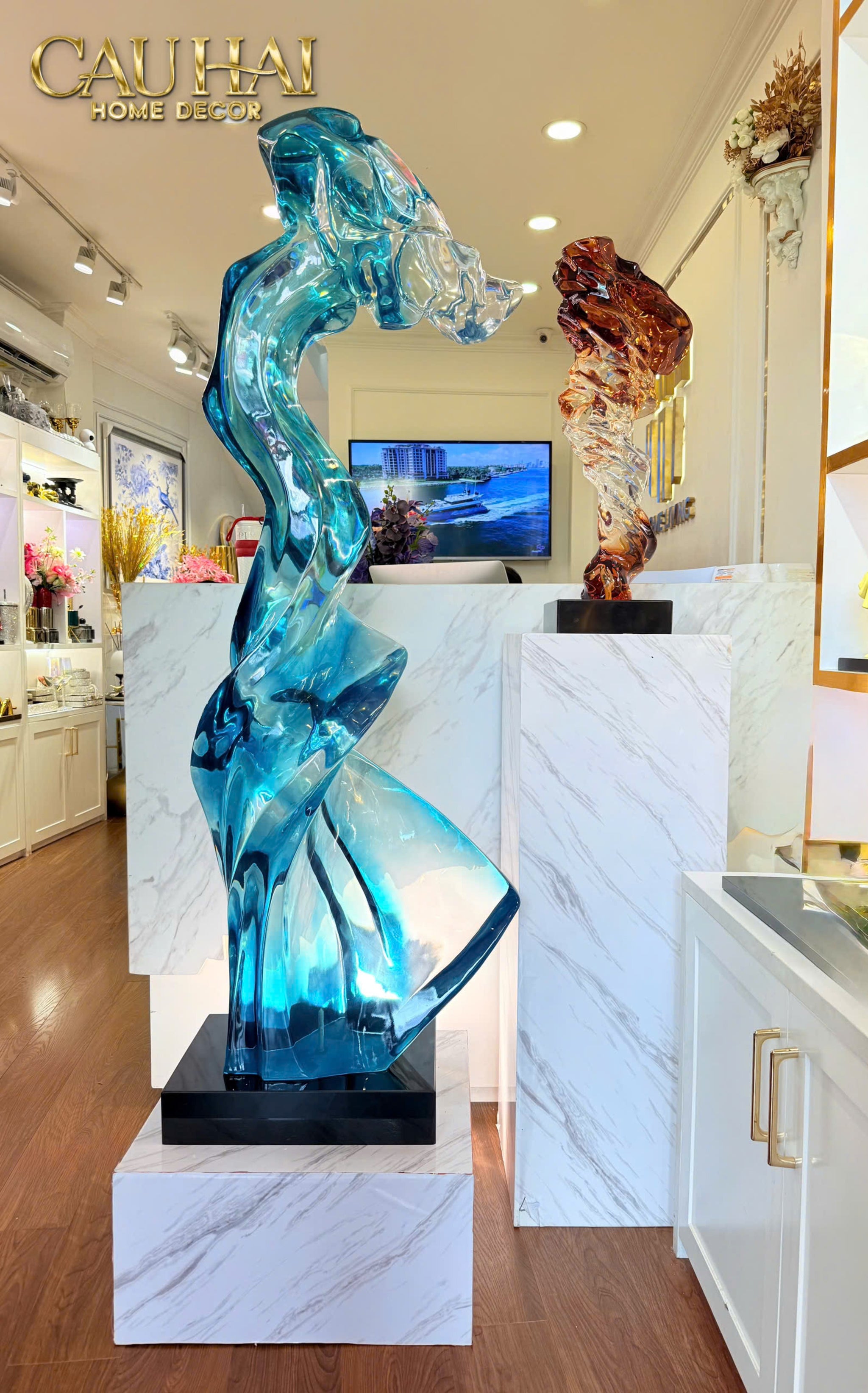 HOME COUTURE - TƯỢNG DANSE DU VENT H155 FW25-CẬU HAI HOME DECOR