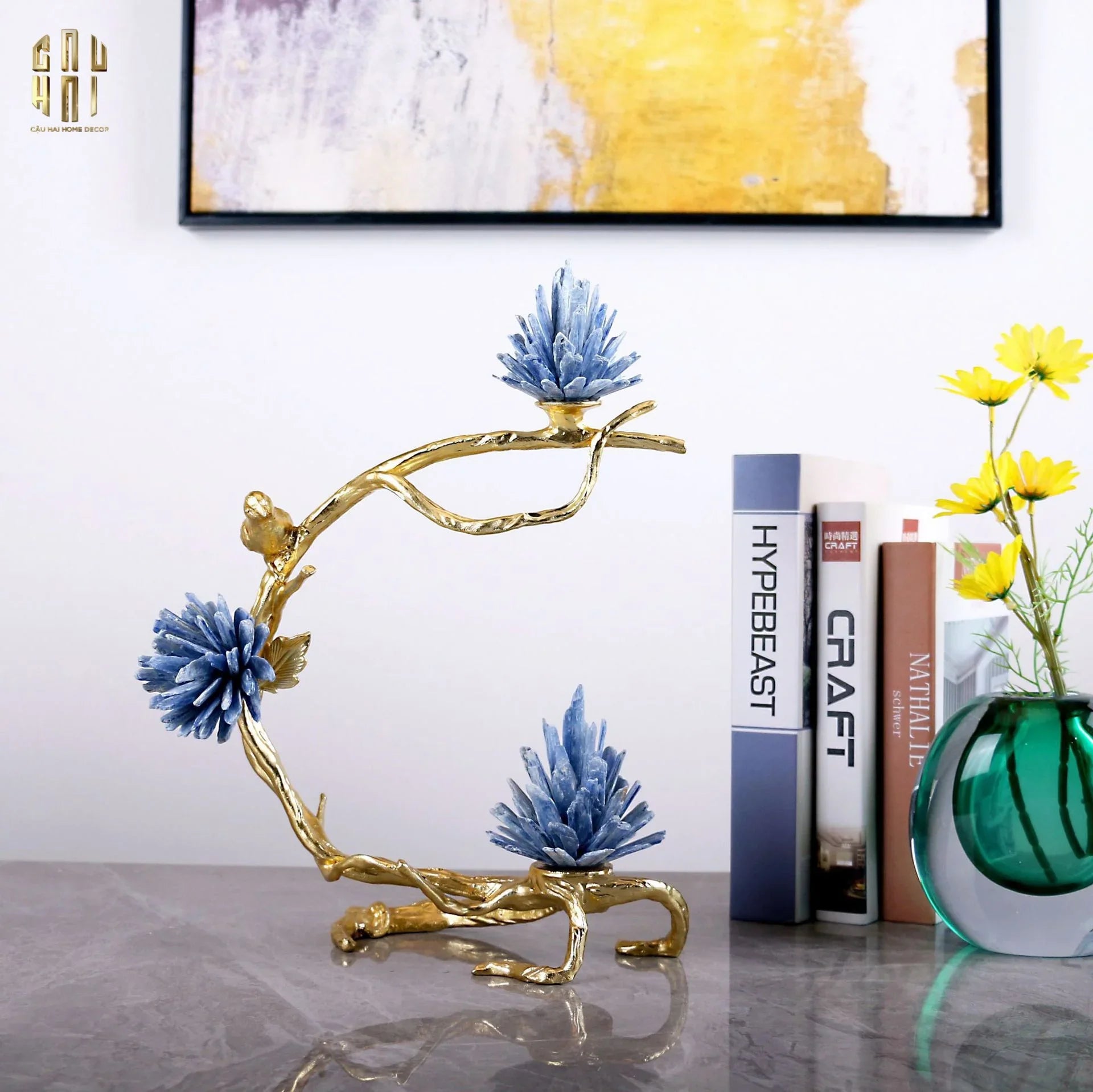 HOME COUTURE - TƯỢNG ĐỒNG ĐÁ QUÝ - "LE JARDIN DU ROI" SS25-CẬU HAI HOME DECOR
