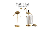 HOME COUTURE - TƯỢNG ĐỒNG FLAMINGO HEALING GUARDIAN-CẬU HAI HOME DECOR