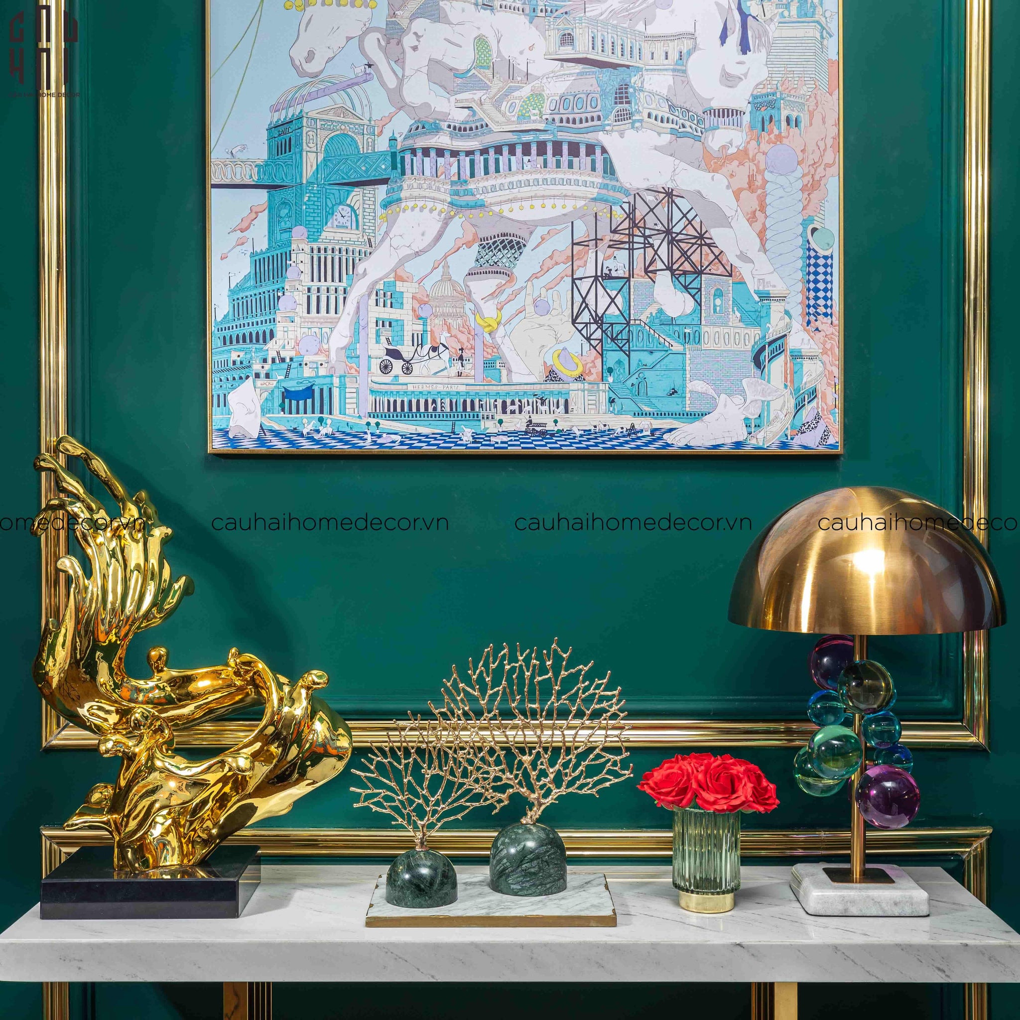 HOME COUTURE - TƯỢNG FOUNTAIN 62 SS25-CẬU HAI HOME DECOR