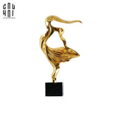HOME COUTURE - TƯỢNG GOLDEN BALLET 75 SS25-CẬU HAI HOME DECOR