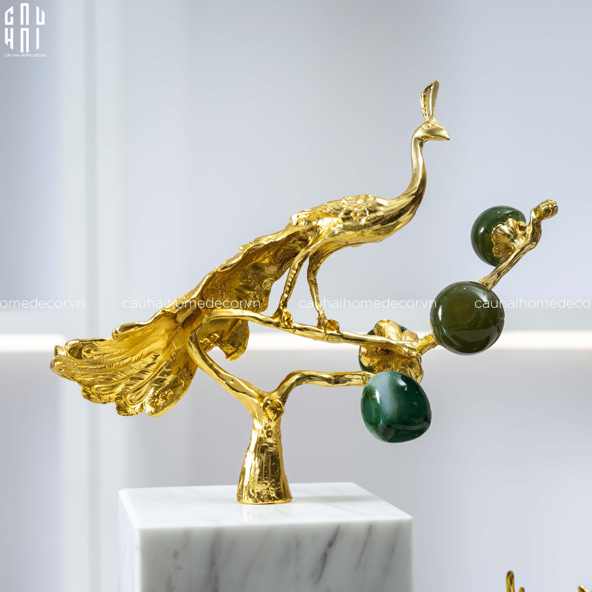 HOME COUTURE - TƯỢNG KHỔNG KIM TƯỚC LE PAON D'OR FW25 - CẬU HAI HOME DECOR