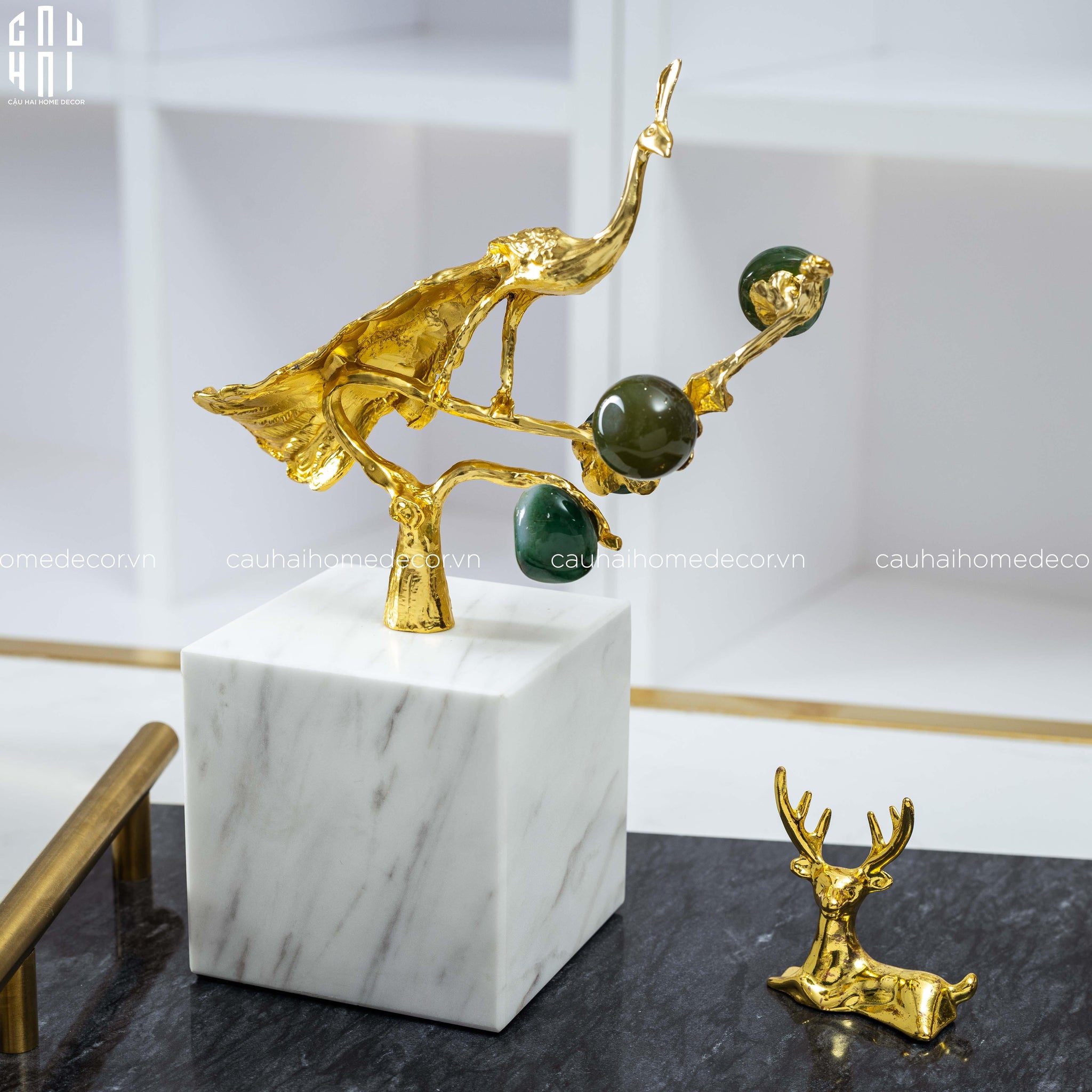 HOME COUTURE - TƯỢNG KHỔNG KIM TƯỚC LE PAON D'OR FW25 - CẬU HAI HOME DECOR