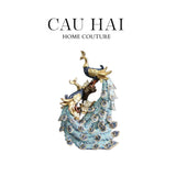HOME COUTURE - TƯỢNG KHỔNG TƯỚC "LE PAON ROYAL - DANSE DES PAONS - CẬU HAI HOME DECOR