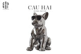 HOME COUTURE - TƯỢNG MÉCANIQUE MÉTALLIQUE BULL-CẬU HAI HOME DECOR