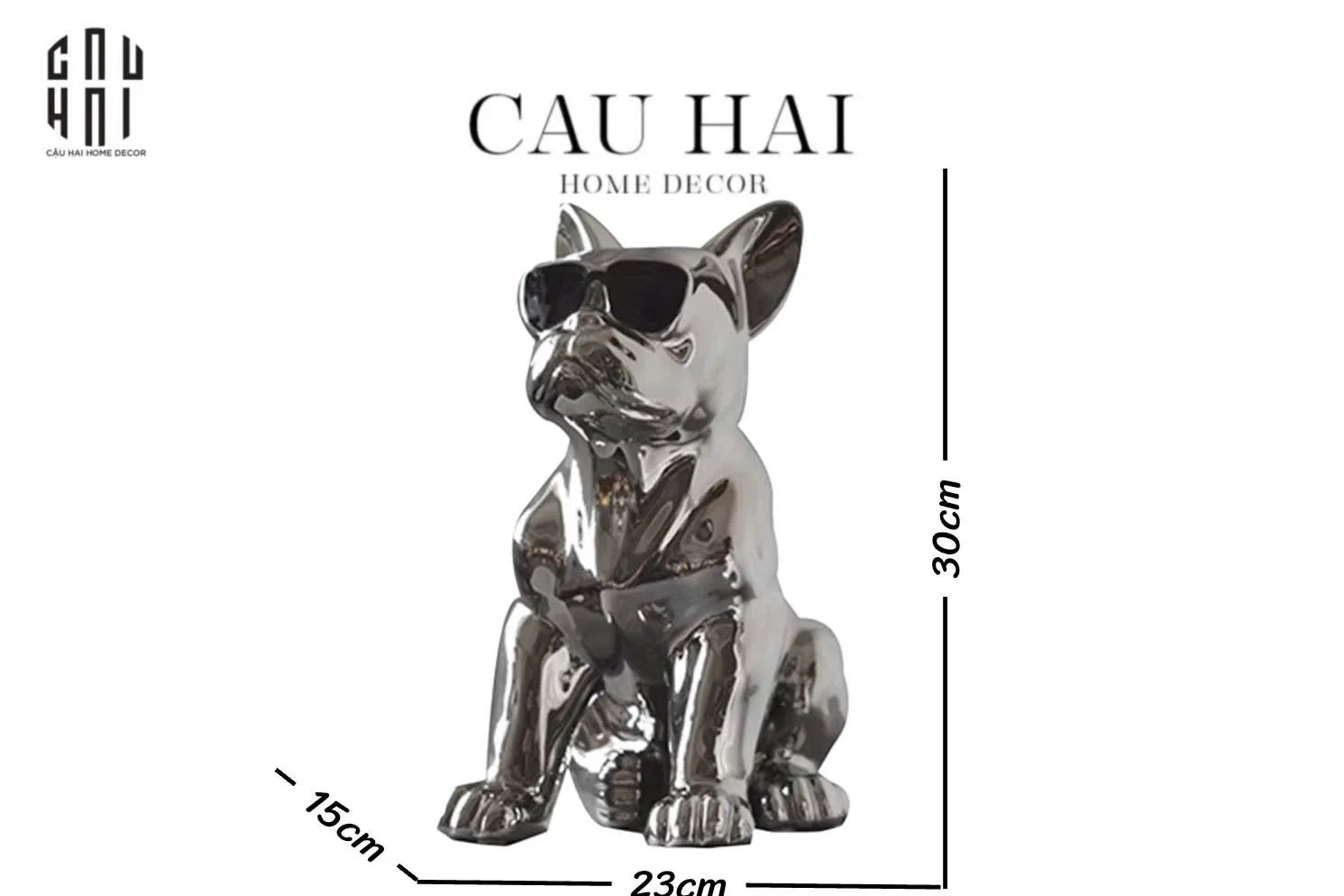 HOME COUTURE - TƯỢNG MÉCANIQUE MÉTALLIQUE BULL-CẬU HAI HOME DECOR