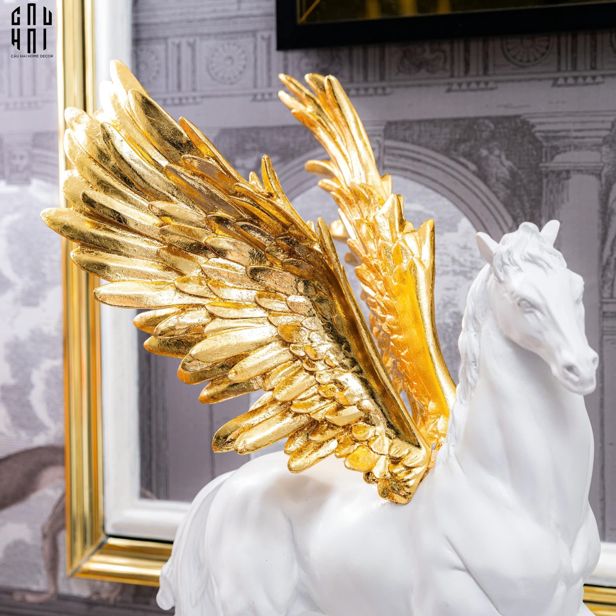 HOME COUTURE - TƯỢNG NGỰA ELITE BELLEROPHON'S PEGASUS SS25-CẬU HAI HOME DECOR