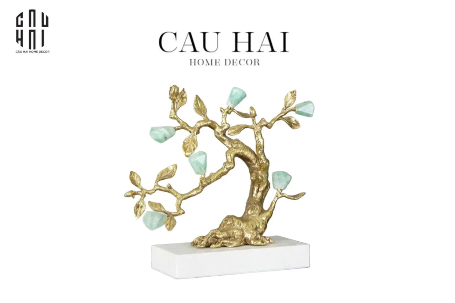 HOME COUTURE - TƯỢNG NHÂN SÂM BRASSON GEMSTONE - ROOT OF ETERNITY FW25-CẬU HAI HOME DECOR