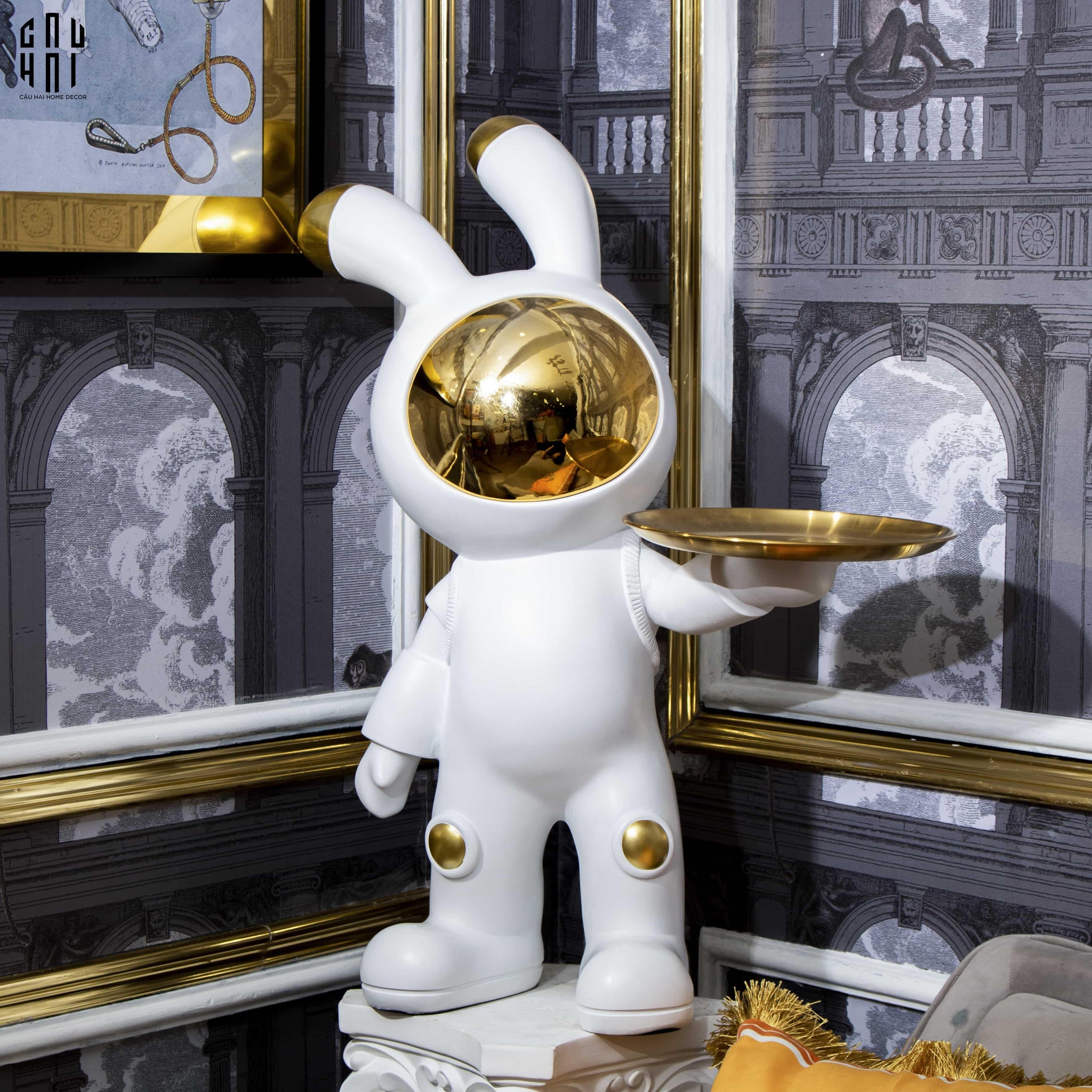 HOME COUTURE - TƯỢNG FIGURINE SPACE-X EXTREME SS22-CẬU HAI HOME DECOR