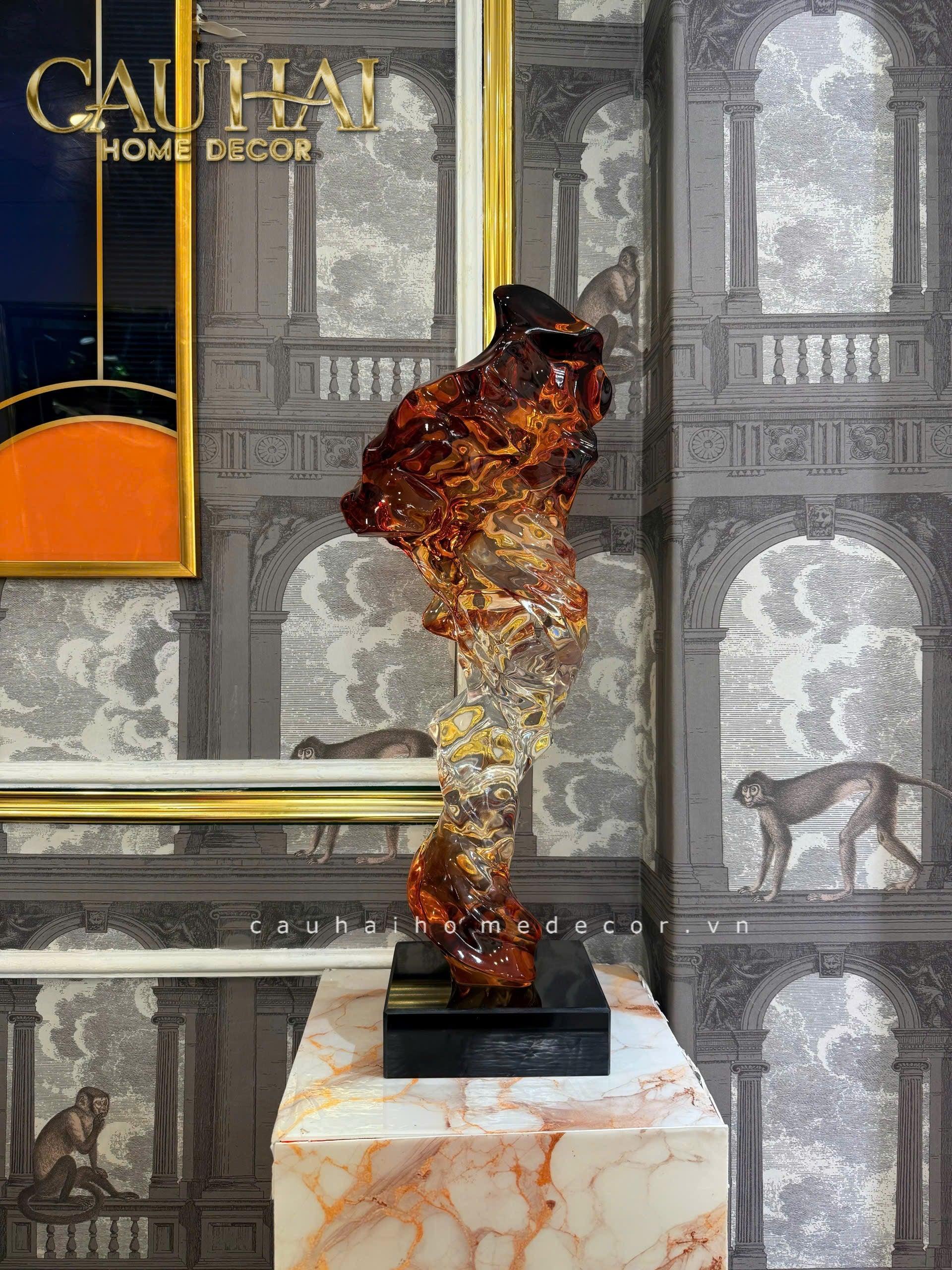 HOME COUTURE - TƯỢNG TÊTE DE FLAMME H72 FW25-CẬU HAI HOME DECOR