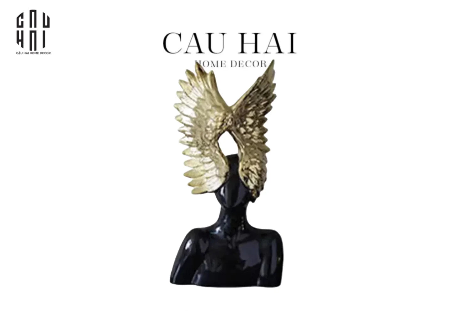 HOME COUTURE - TƯỢNG THIÊN THẦN - SHADOW AND GLORY ANGEL-CẬU HAI HOME DECOR