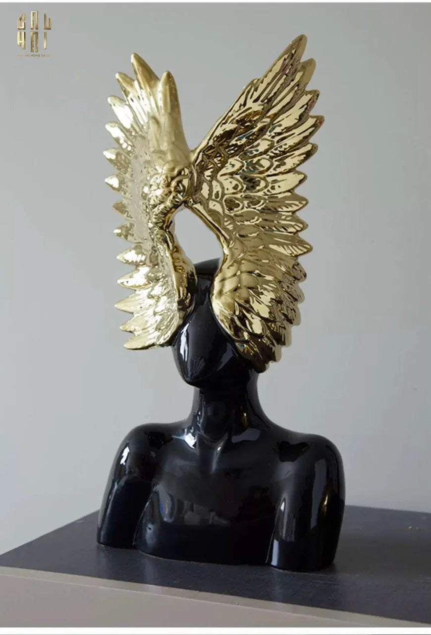 HOME COUTURE - TƯỢNG THIÊN THẦN - SHADOW AND GLORY ANGEL-CẬU HAI HOME DECOR