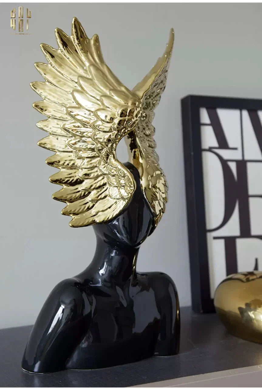 HOME COUTURE - TƯỢNG THIÊN THẦN - SHADOW AND GLORY ANGEL-CẬU HAI HOME DECOR