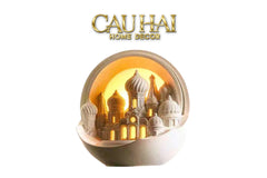 Home Fragrance - Gift Set Đèn Tinh Dầu Lampe de la Cité aux Arches-CẬU HAI HOME DECOR