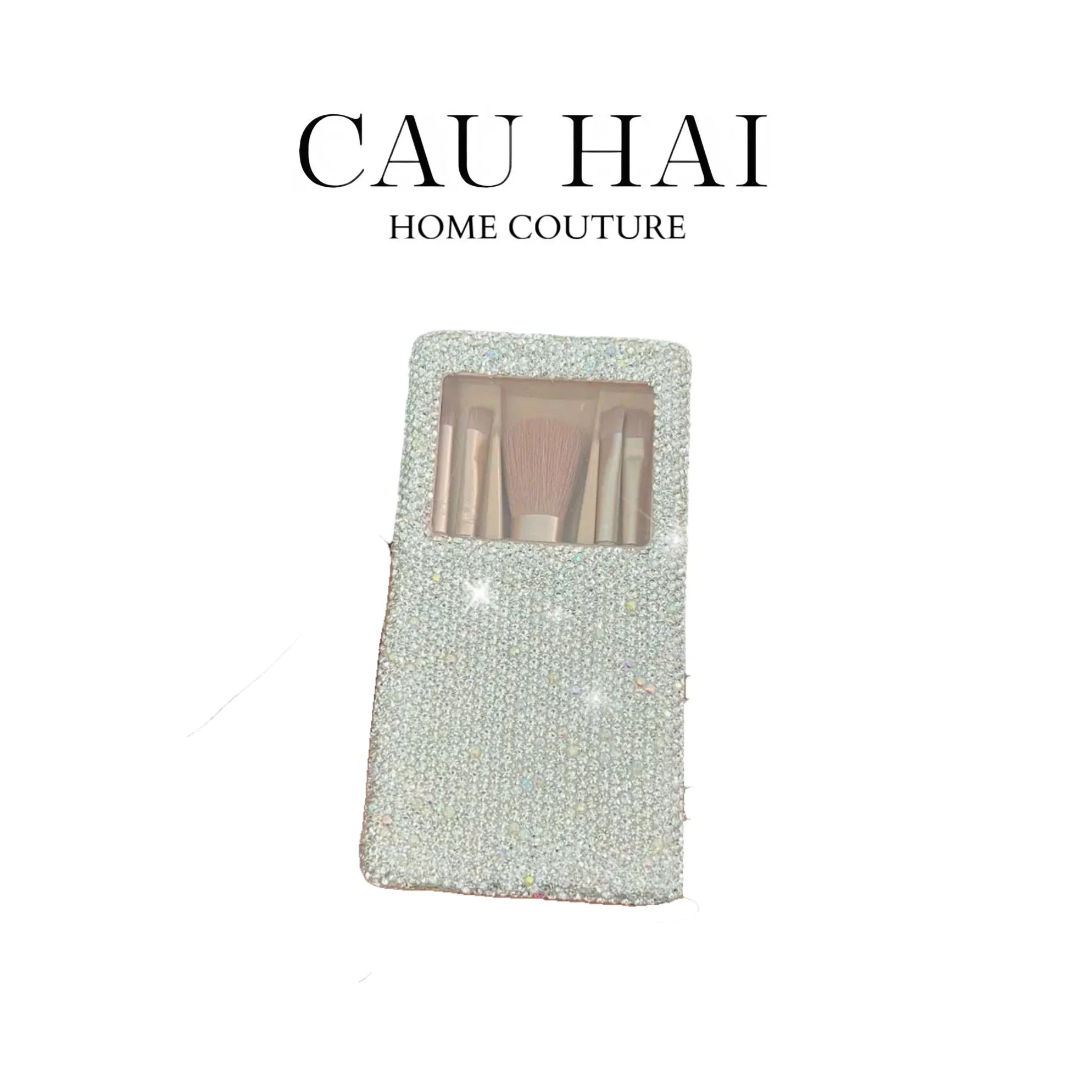 HỘP CỌ MAKE UP ON THE GO BEAUTY BOX DIAMOND BLING BLING - CẬU HAI HOME DECOR