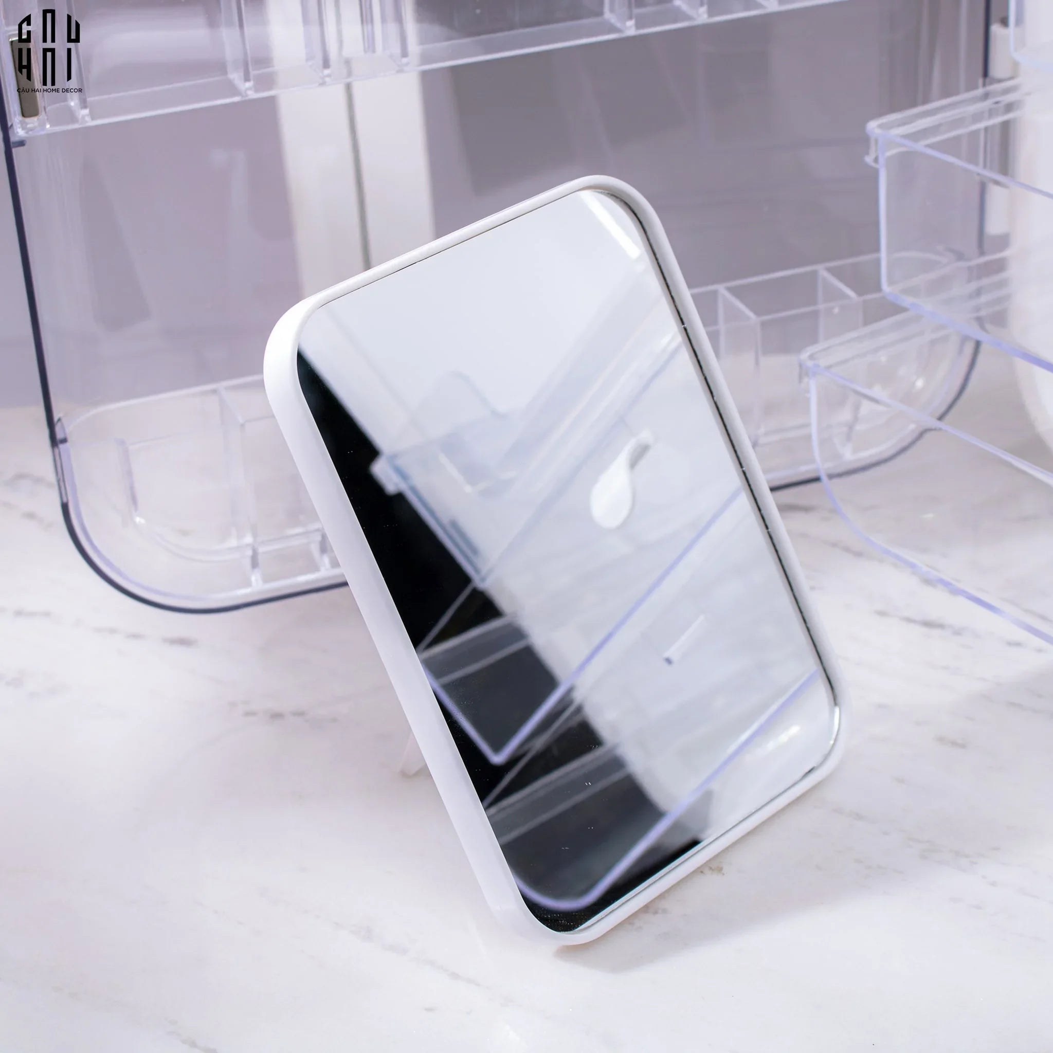 HỘP ĐỰNG MỸ PHẨM VANITY BOX - CẬU HAI HOME DECOR