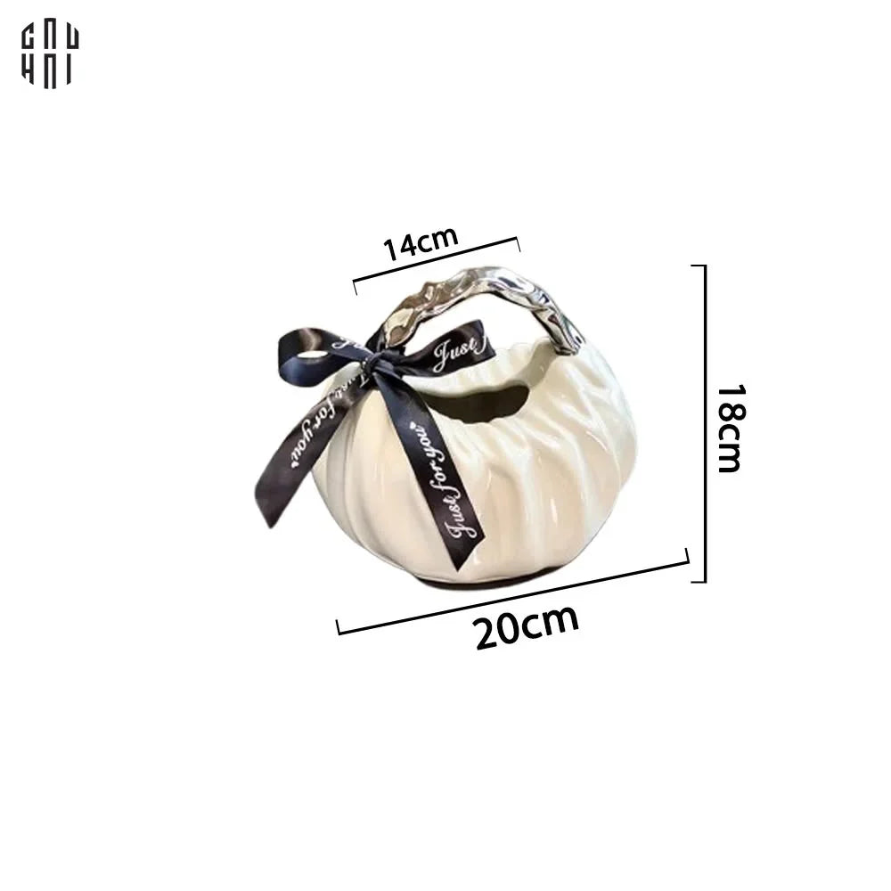 Hộp Khăn Giấy Ceramic Jasmine - CẬU HAI HOME DECOR