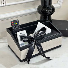 Hộp Khăn Giấy Da Black Mystic-CẬU HAI HOME DECOR