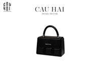 Hộp Khăn Giấy Da Savoir "La Damme Iconique" Lady Bag-CẬU HAI HOME DECOR