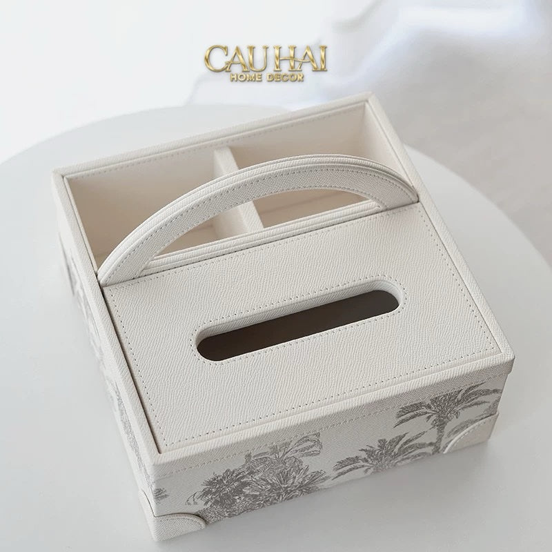 Hộp Khăn Giấy Handy Opaline Flora Tonkin - CẬU HAI HOME DECOR