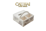 Hộp Khăn Giấy Handy Opaline Flora Tonkin - CẬU HAI HOME DECOR