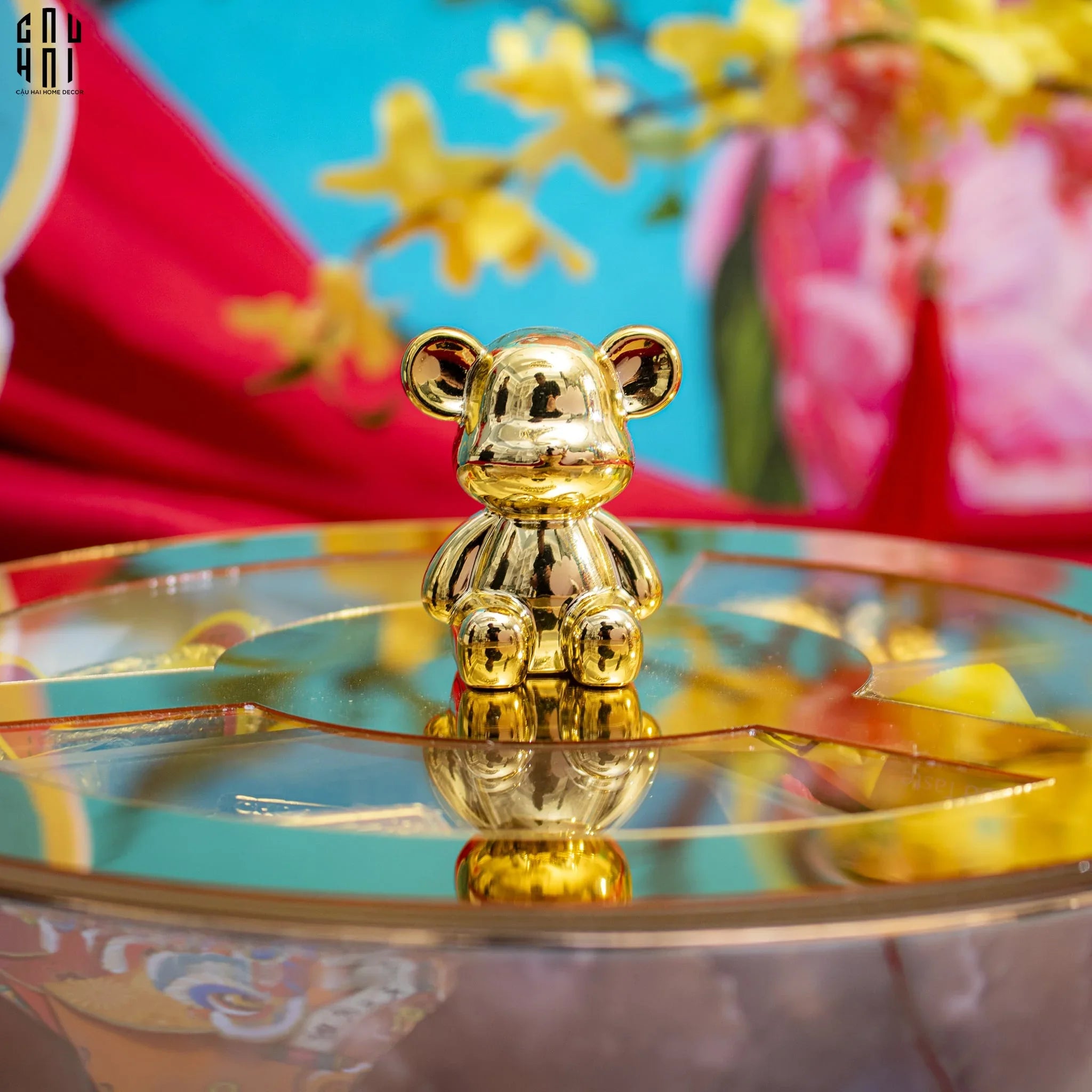 HỘP MỨT MILLENIUM BEAR - CẬU HAI HOME DECOR