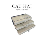 HỘP TRANG SỨC 3-IN-1 DIAMOND BLING BLING - CẬU HAI HOME DECOR