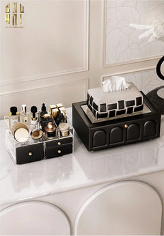 Hộp Trang Sức Da Elegance Faubourg Fw25-CẬU HAI HOME DECOR
