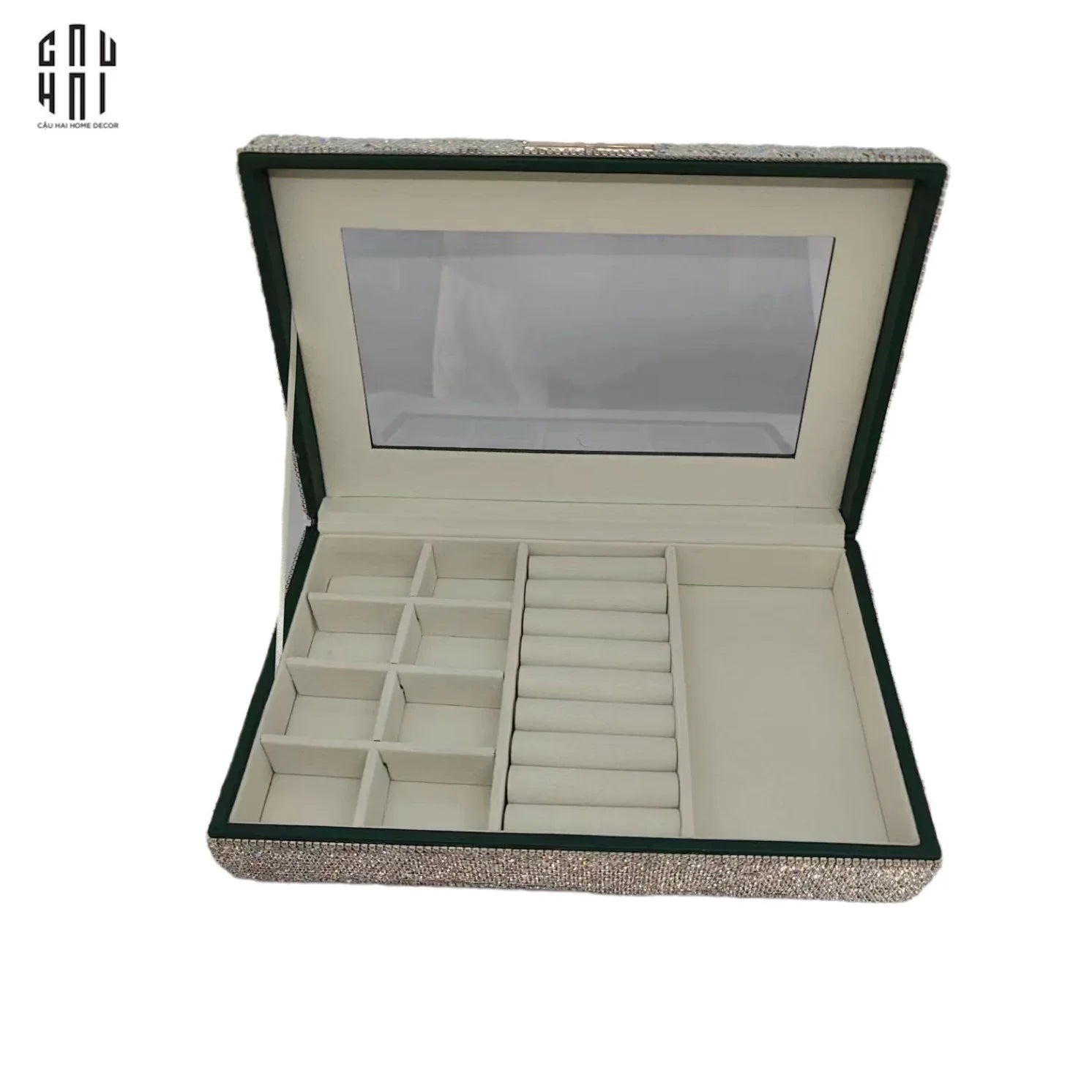 HỘP TRANG SỨC DIAMOND BLING BLING SS25 - CẬU HAI HOME DECOR