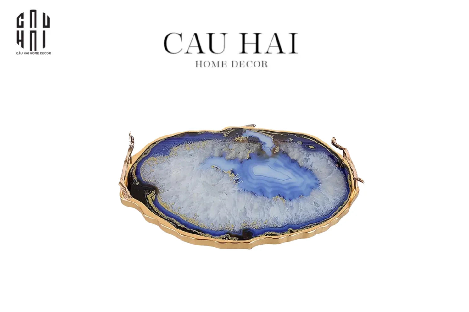 KHAY TRÒN HORIZON ROUND TRAY SS25-CẬU HAI HOME DECOR