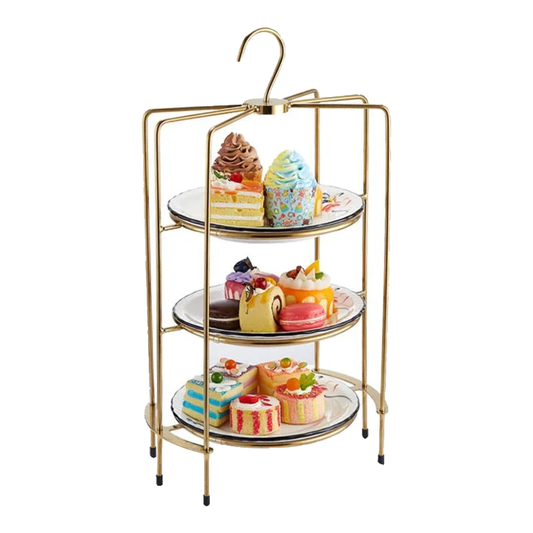 Maison Couture - Đĩa Bánh 3 Tầng Imperia Étagère-SET CHÉN DĨA-Đối tác tại Trung Quốc theo từng đơn đặt hàng-CẬU HAI HOME DECOR