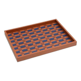 Khay Da Trang Trí Auburn Ruban Cross Tray 30x40-KHAY TRANG TRÍ-Đối tác tại Trung Quốc theo từng đơn đặt hàng-CẬU HAI HOME DECOR