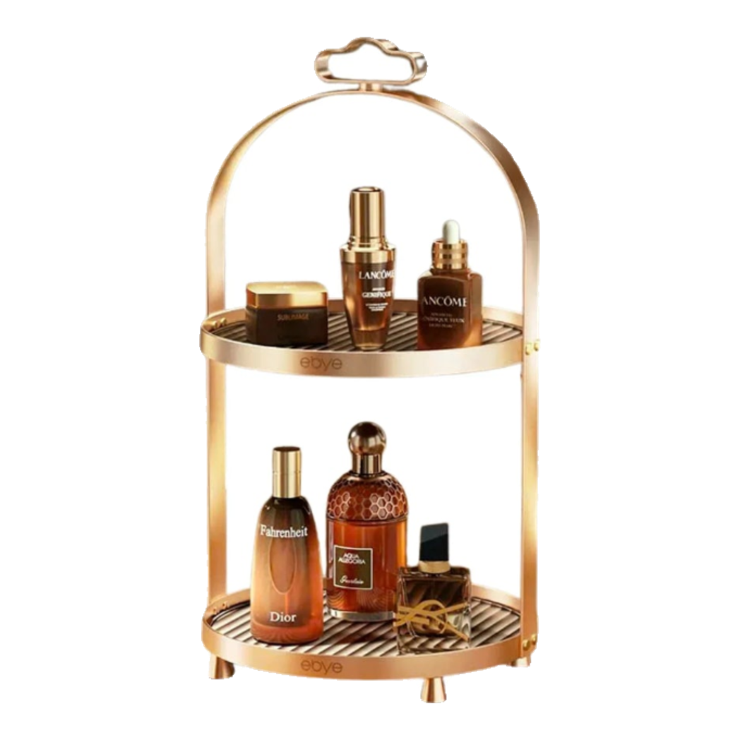 Khay Kệ Phòng Tắm Kệ Bàn Trang Điểm 2 Tầng Chống Nước Clair Waterproof Tiered Organizers-Khay Kệ Tầng-Đối tác tại Trung Quốc theo từng đơn đặt hàng-CẬU HAI HOME DECOR