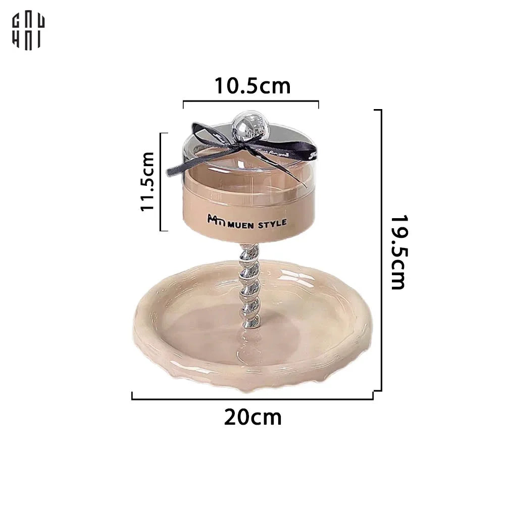 KỆ BÁNH KẸO 2 TẦNG LANEY - CẬU HAI HOME DECOR