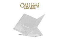 Kệ Giá Đỡ Sách Trang Trí Acrylic Wisdom Minimalism Book Stand 39x31x19-CẬU HAI HOME DECOR