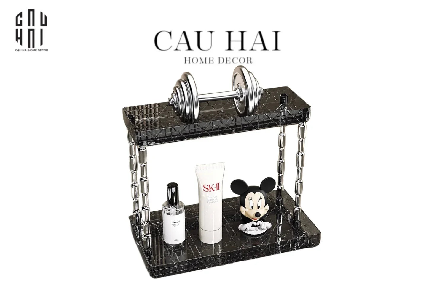 KỆ TẦNG RUNWAY MODULE - BLACK. DIY - CẬU HAI HOME DECOR