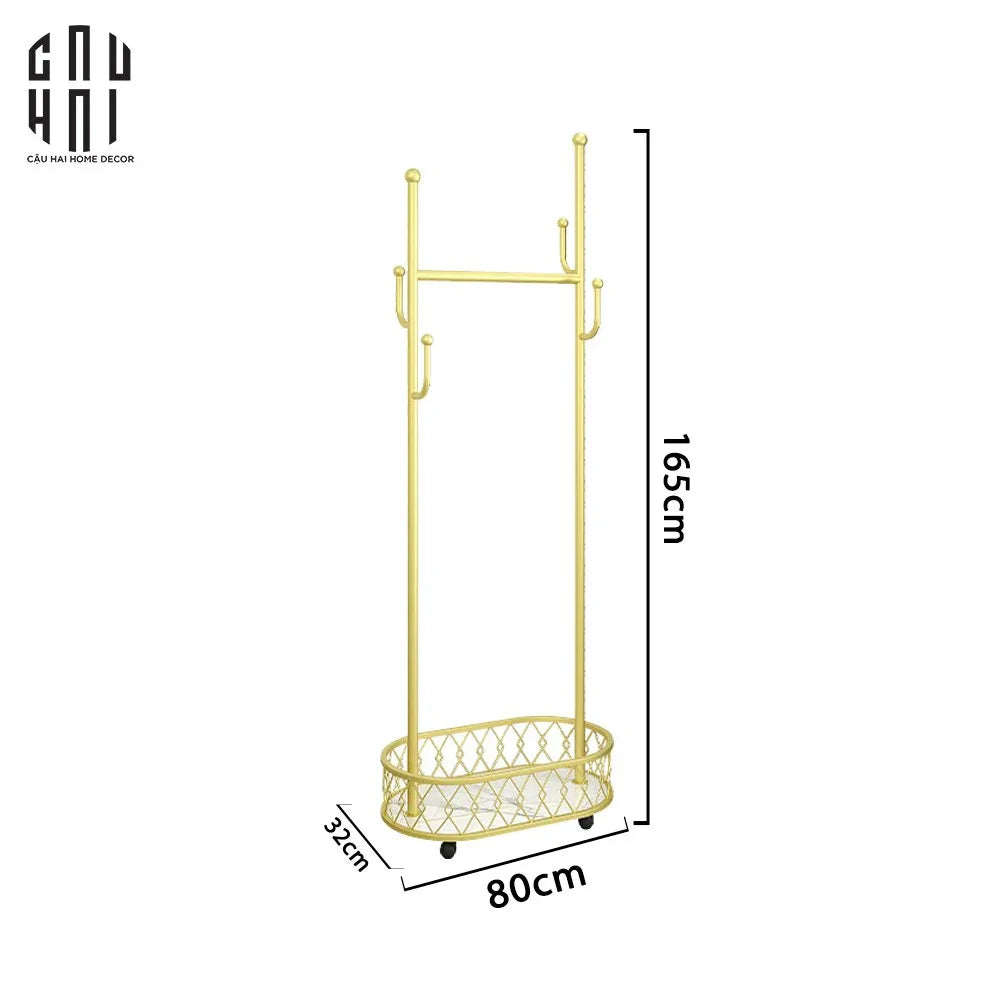 KỆ TREO ĐỒ ANTONY - CẬU HAI HOME DECOR