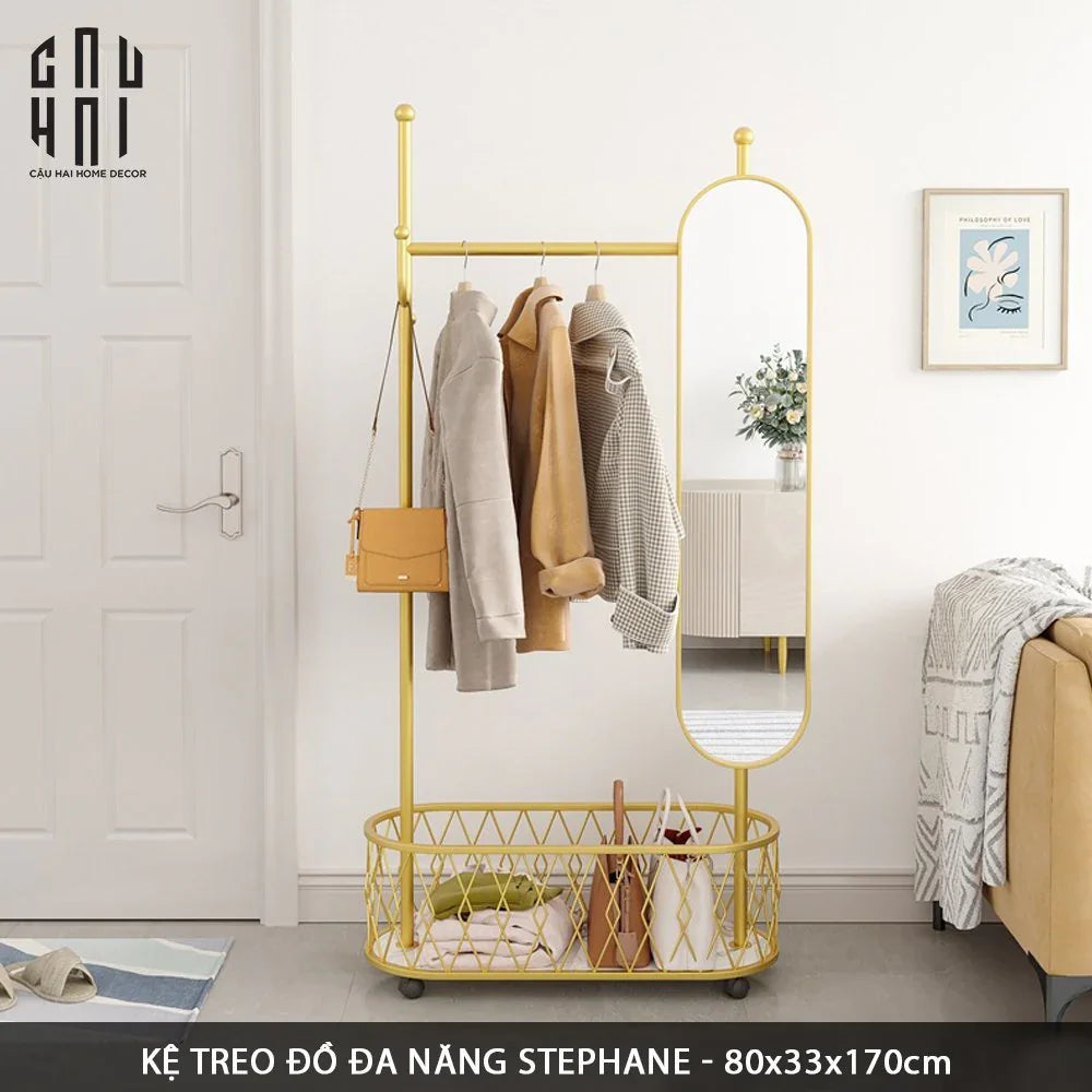 KỆ TREO ĐỒ ĐA NĂNG STEPHANE - CẬU HAI HOME DECOR