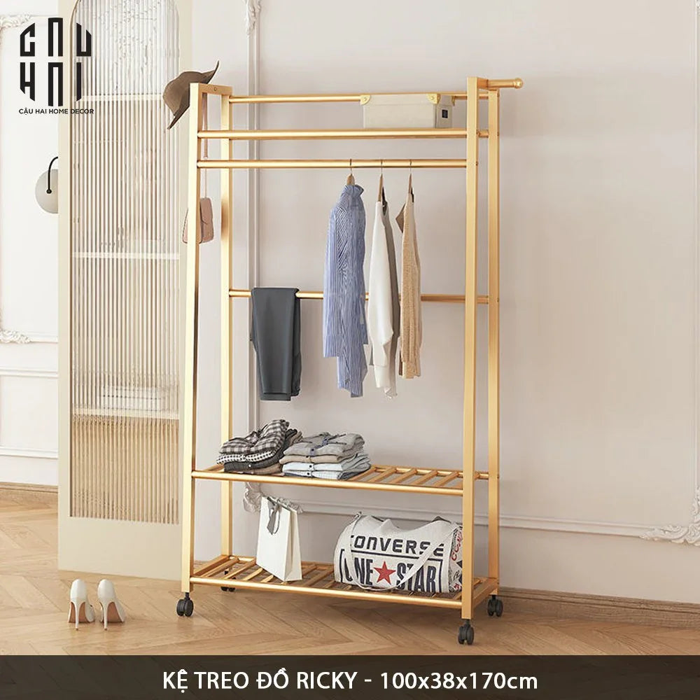 KỆ TREO ĐỒ RICKY - CẬU HAI HOME DECOR